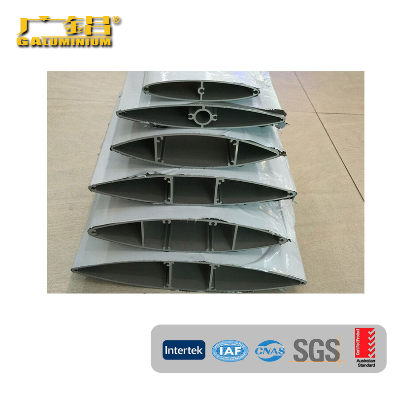 ရောင်ပြန်အလူမီနီယမ် Louver Sun Shades